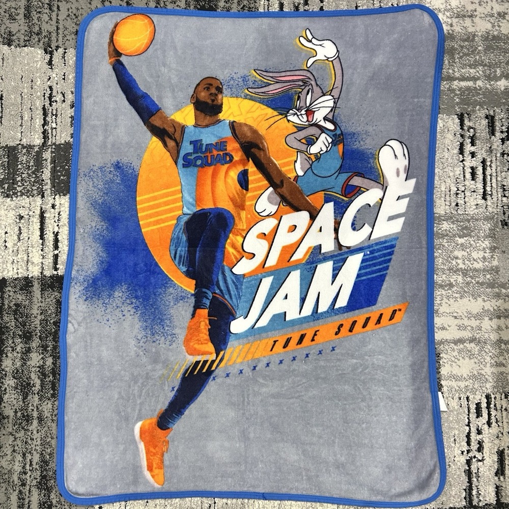 Space Jam 2 A New Legacy Silky Soft Throw 40" x 50 " Blanket Lebron James